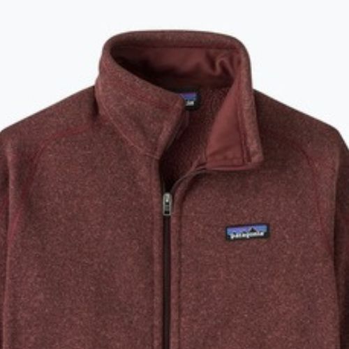 Women's trekking sweatshirt Patagonia Better Sweater Fleece dark ruby