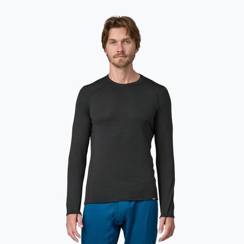 Men's thermal base layer sweatshirt Patagonia Cap Thermal Weight Crew black