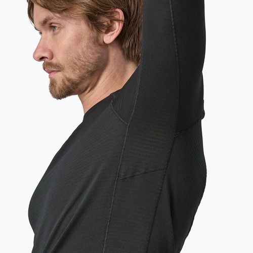 Men's thermal base layer sweatshirt Patagonia Cap Thermal Weight Crew black