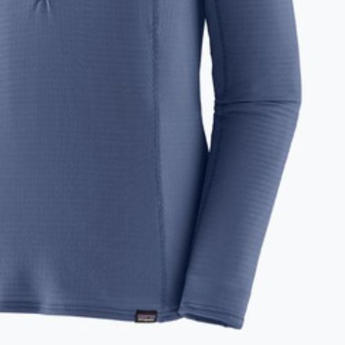 Women's sweatshirt Patagonia Cap Termal Weight Zip Neck clement blue