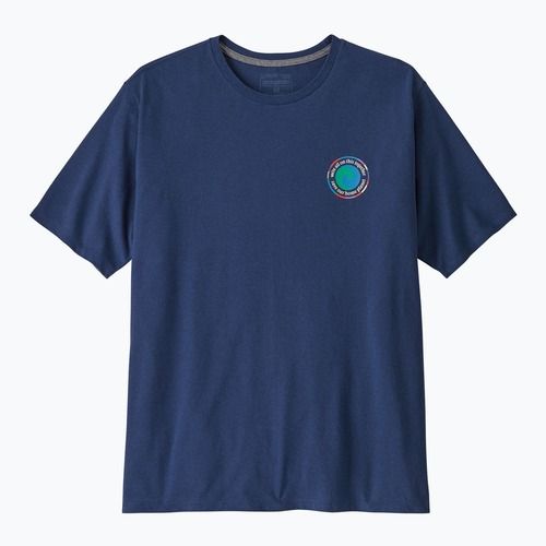 Men's T-shirt Patagonia Unity Fitz Responsibili clement blue