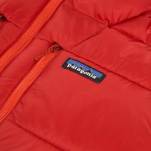 Men's down jacket Patagonia Fitz Roy Down Hoody amanita red