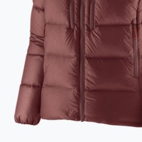 Women's down jacket Patagonia Fitz Roy Down Hoody dark ruby w / sizzle red