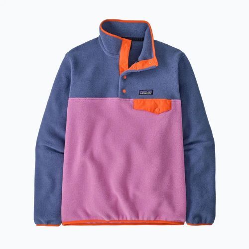 Women's trekking sweatshirt Patagonia LW Synch Snap-T P / O brisk purple