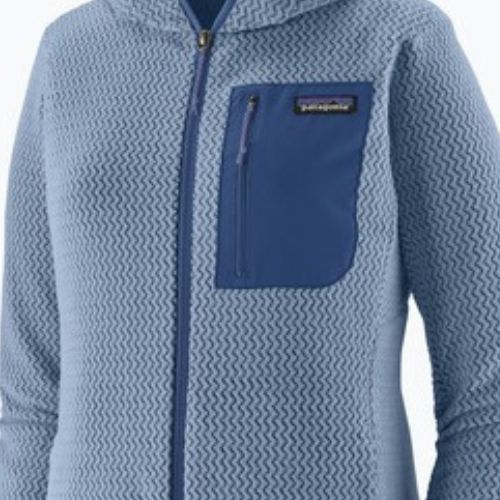 Women's fleece sweatshirt Patagonia R1 Air Full-Zip Hoody barnacle blue