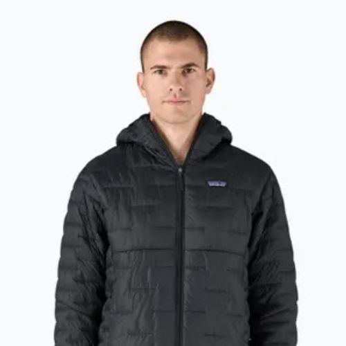 Men's down jacket Patagonia Micro Puff Hoody black