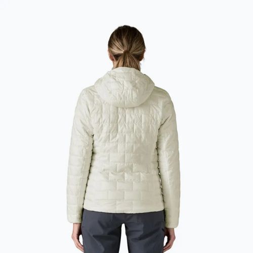 Women's down jacket Patagonia Nano Puff Hoody birch white