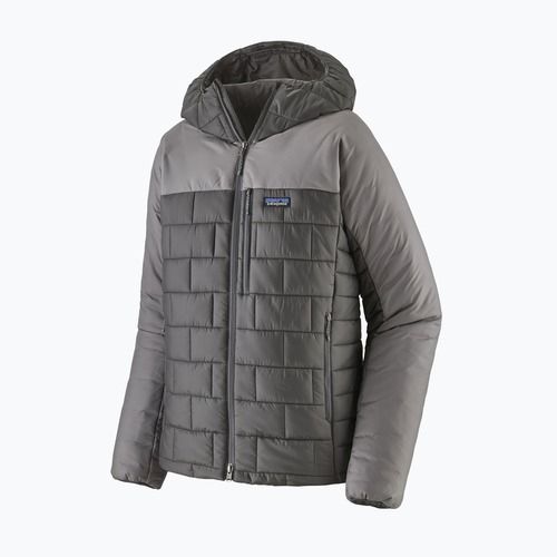 Men's down jacket Patagonia Hi-Loft Nano Puff Hoody forge grey