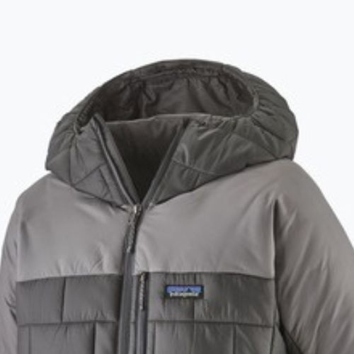 Men's down jacket Patagonia Hi-Loft Nano Puff Hoody forge grey