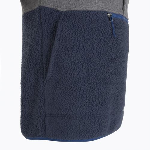 Men's trekking sweatshirt Patagonia Retro Pile 1 / 2 Snap P / O new navy w / nickel