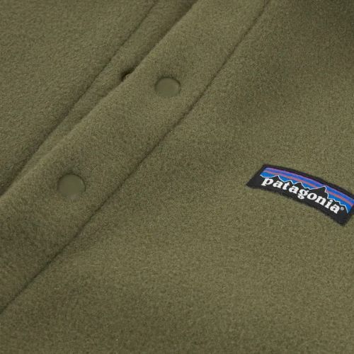 Men's trekking sweatshirt Patagonia Retro Pile 1 / 2 Snap P / O old growth green