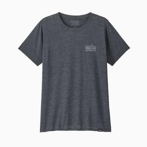 Women's T-shirt Patagonia Cap Cool Daily Graphic Shirt strataspire / smolder blue x-dye