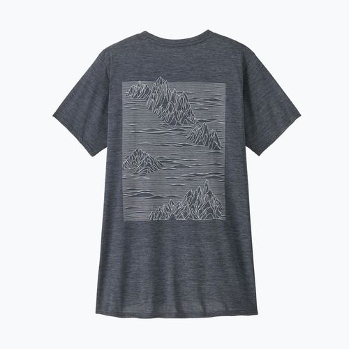 Women's T-shirt Patagonia Cap Cool Daily Graphic Shirt strataspire / smolder blue x-dye