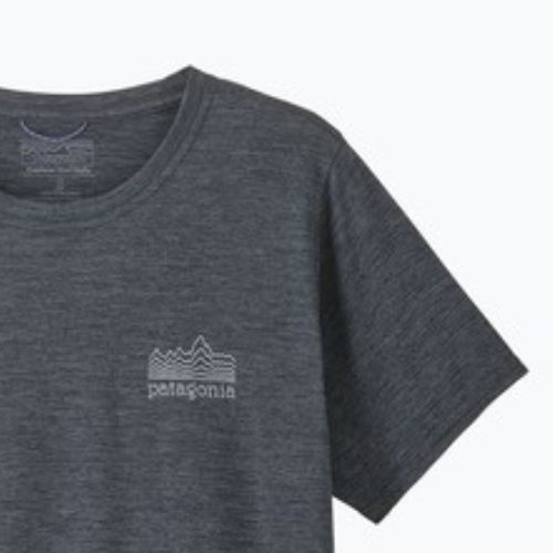 Women's T-shirt Patagonia Cap Cool Daily Graphic Shirt strataspire / smolder blue x-dye