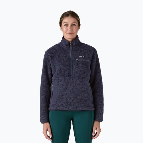 Women's fleece sweatshirt Patagonia Retro Pile Marsupial sunken blue