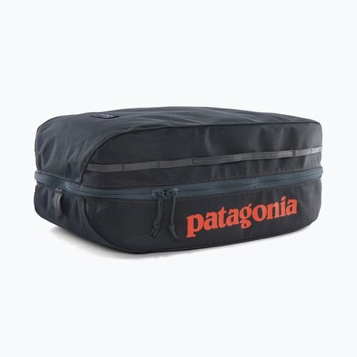 Washbag Patagonia Black Hole Cube smolder blue / amanita red