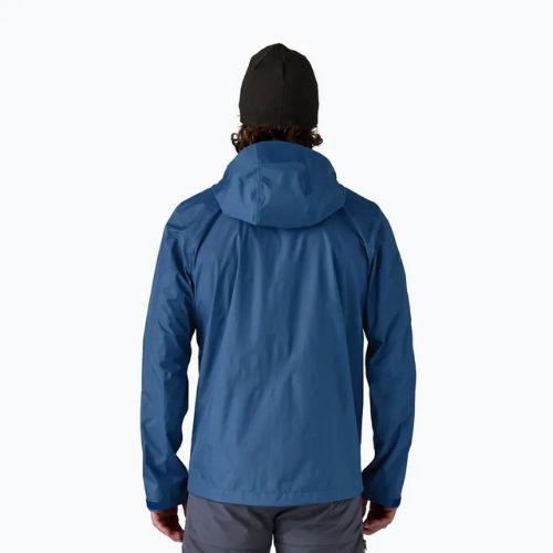 Men's rain jacket Patagonia Torrentshell 3L Rain clement blue