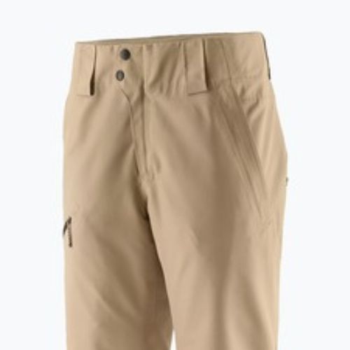Women's ski trousers Patagonia Insulated Powder Town oar tan