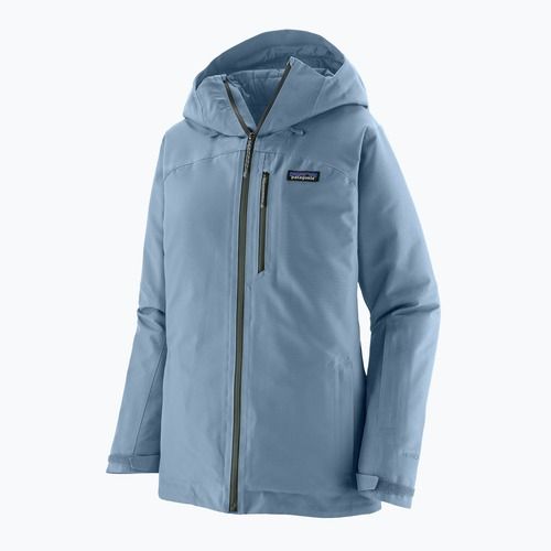 Women's rain jacket Patagonia Insulated Powder Town barnacle blue