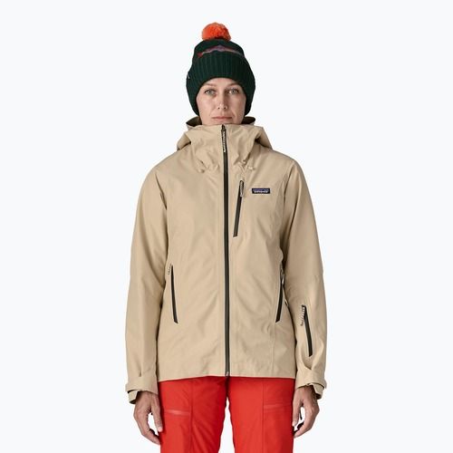 Women's wind jacket Patagonia Insulated Storm Shift oar tan