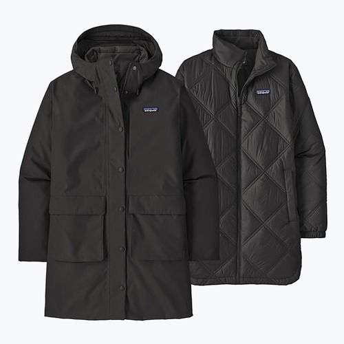 Women's 3in1 jacket Patagonia Pine Bank 3-in-1 Parka black