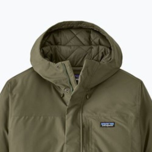 Men's down jacket Patagonia Windshadow Parka basin green
