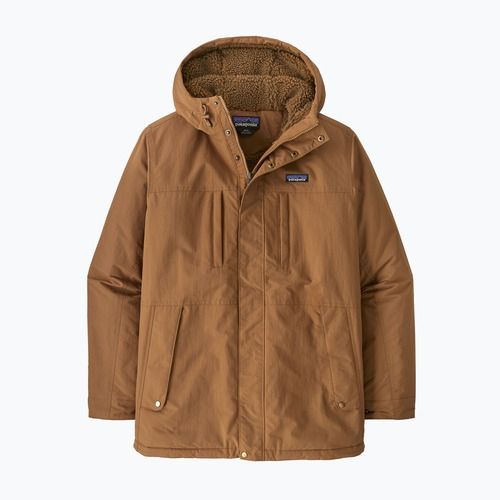 Men's down jacket Patagonia Isthmus Parka deer brown