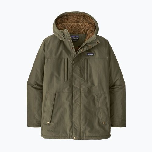 Men's down jacket Patagonia Isthmus Parka basin green