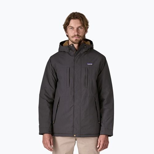 Men's down jacket Patagonia Isthmus Parka ink black