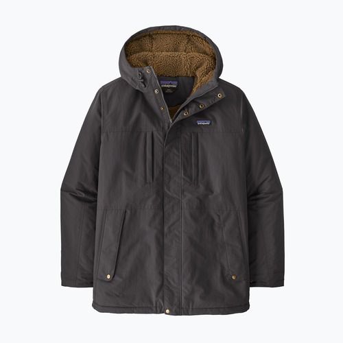 Men's down jacket Patagonia Isthmus Parka ink black