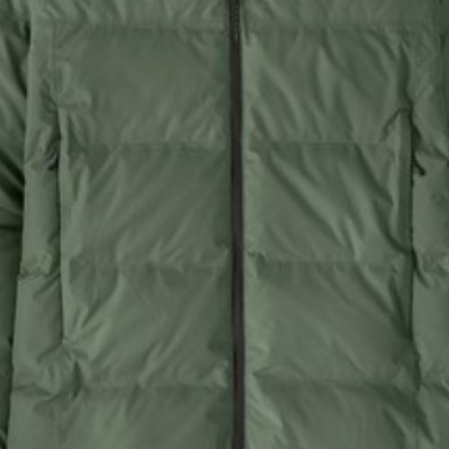 Men's down jacket Patagonia Jackson Glacier Parka old growth green