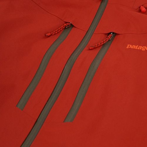 Men's rain jacket Patagonia Pluma Pro amanita red