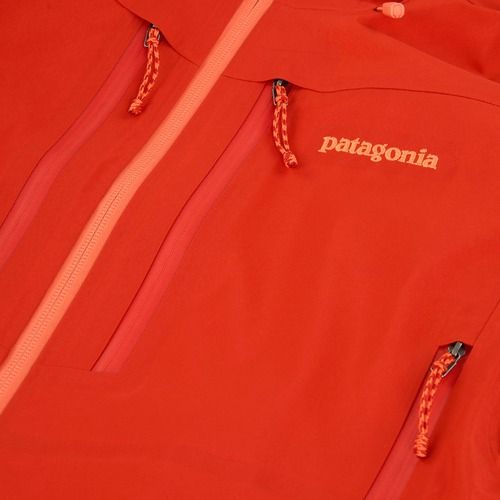 Women's rain jacket Patagonia Pluma Pro sizzle red