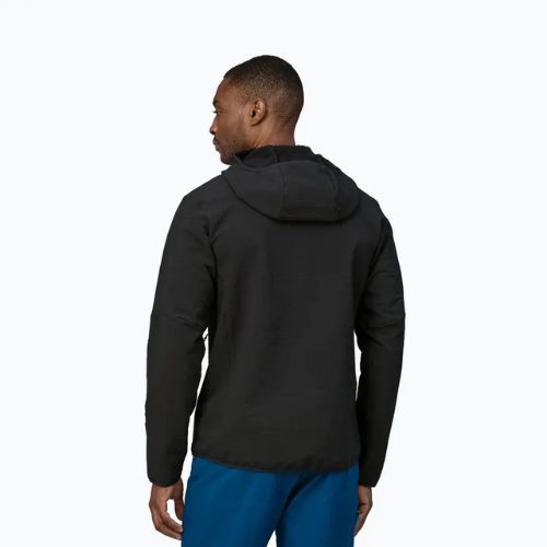 Men's softshell jacket Patagonia R2 TechFace Hoody black