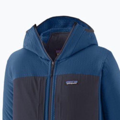 Men's softshell jacket Patagonia R2 TechFace Hoody clement blue