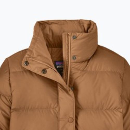 Women's down jacket Patagonia Silent Down deer brown