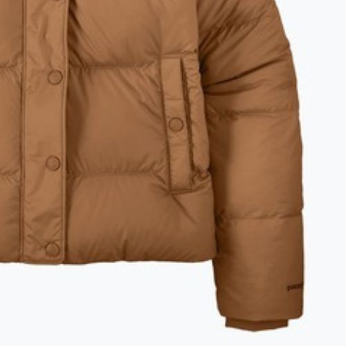 Women's down jacket Patagonia Silent Down deer brown