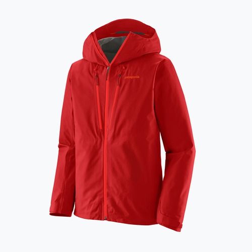 Men's rain jacket Patagonia Triolet amanita red