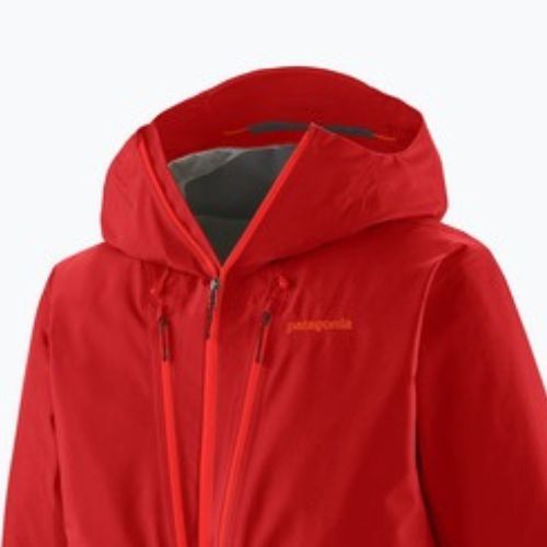 Men's rain jacket Patagonia Triolet amanita red