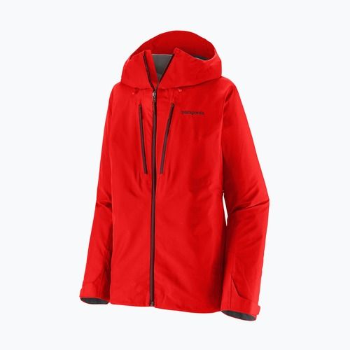 Women's rain jacket Patagonia Triolet sizzle red