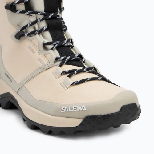 Women's trekking boots Salewa Puez 2 Mid Ptx oatmeal/oatmeal