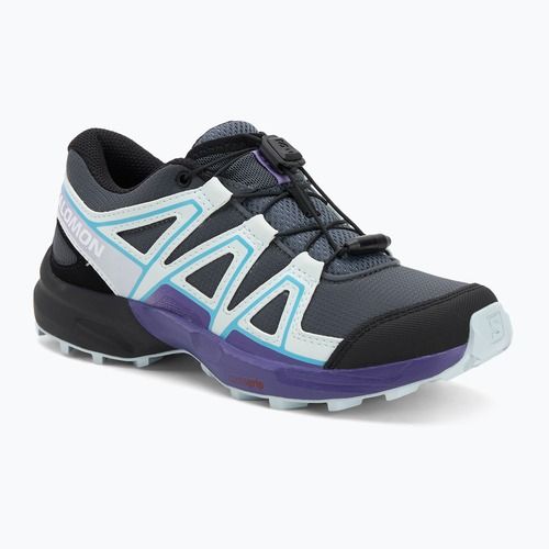 Children's trekking boots Salomon Speedcross turbulence/ballad blue/liberty