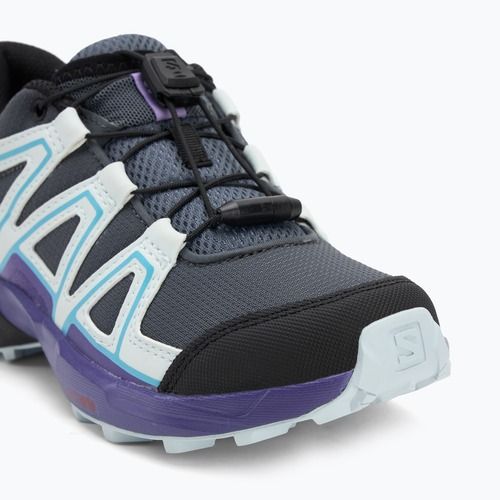 Children's trekking boots Salomon Speedcross turbulence/ballad blue/liberty