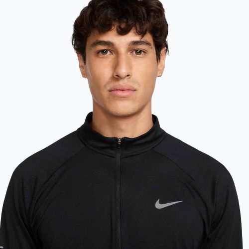 Men's running sweatshirt Nike Stride 1/4 Zip Dri-Fit black