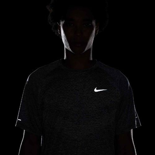 Men's running top Nike Stride ADV thunder blue / heather