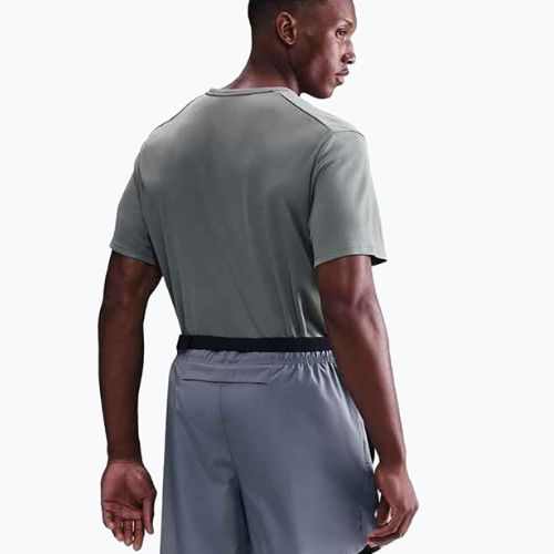 Men's running top Nike Miler Dri-Fit UV smoke grey