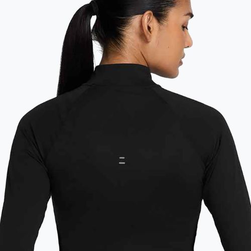 Women's running sweatshirt Nike Tempo Dri-Fit 1 / 4 Zip black