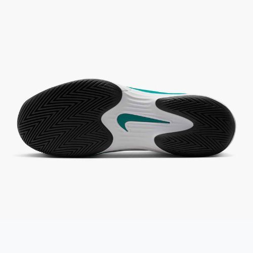 Men's tennis shoes Nike Vapor 12 white / black / radiant emerald