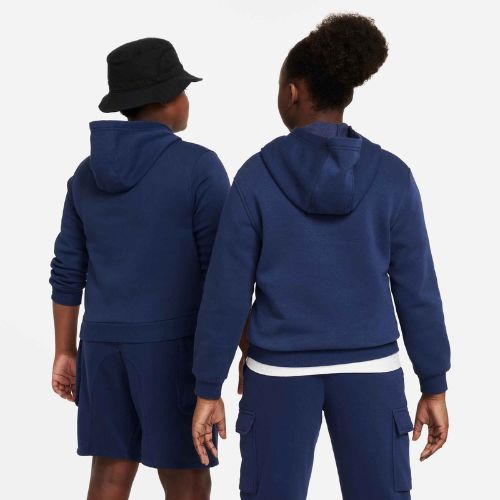 Children's sweatshirt Nike Sportswear Club Fleece midnight navy/white