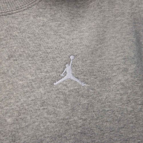 Women's sweatshirt Jordan Brooklyn Fleece dark grey heather/white